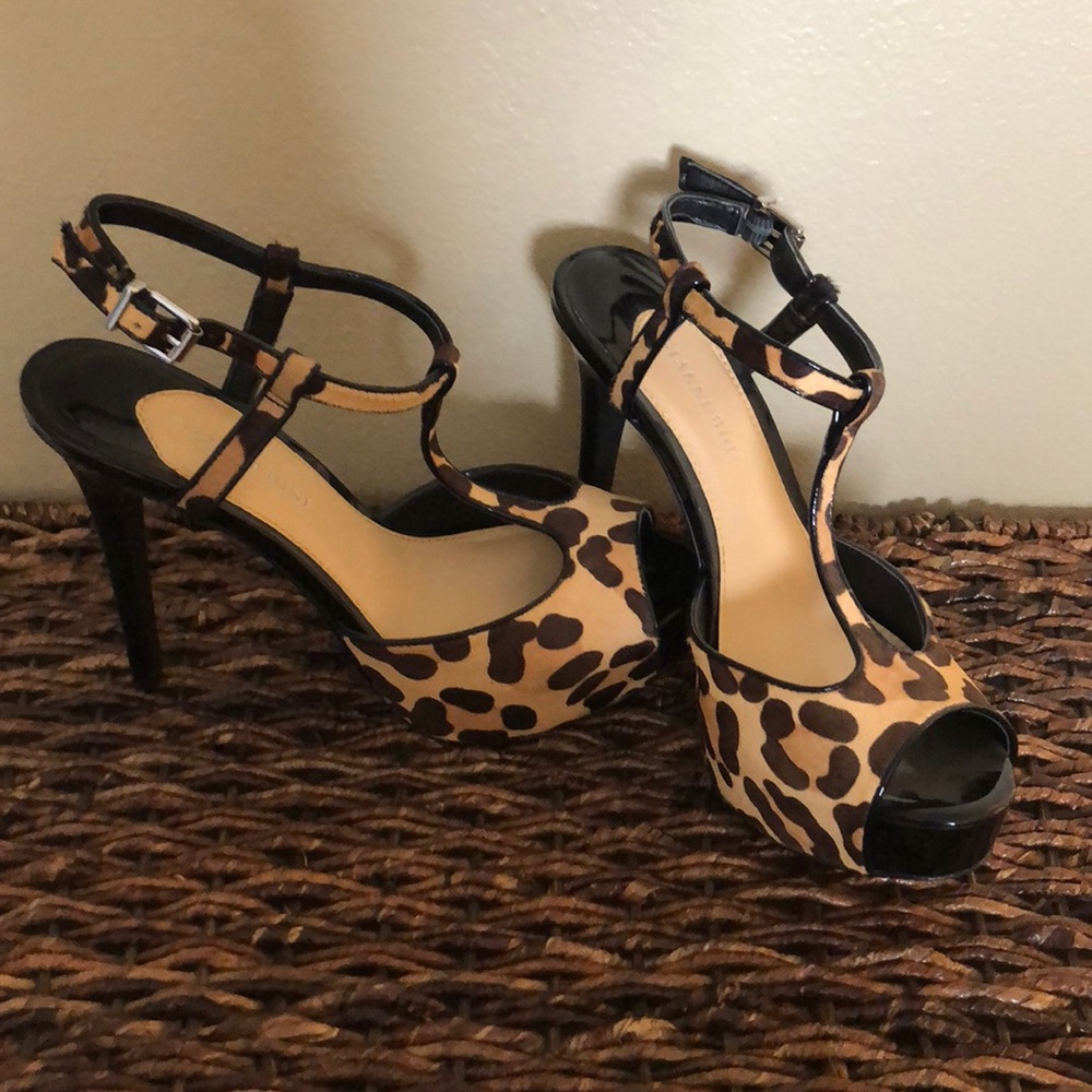 Gianni Bini Leopard Print Heels